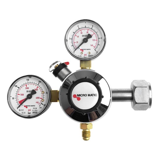 Obrázek k výrobku 3557 - Red. ventil MM CO2 1st., G3/4, 7bar (regulace kolečko)