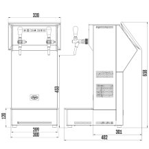 Obrázek k výrobku 3502 - Kontakt 60/K Vision, 2x kohout, display