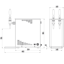 Obrázek k výrobku 3571 - PYGMY 25 Exclusive 2x kohout new Green Line