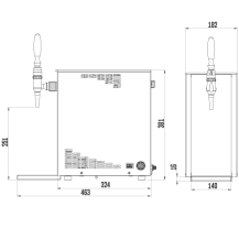 Obrázek k výrobku 3570 - PYGMY 25 Exclusive new 1x kohout Green Line